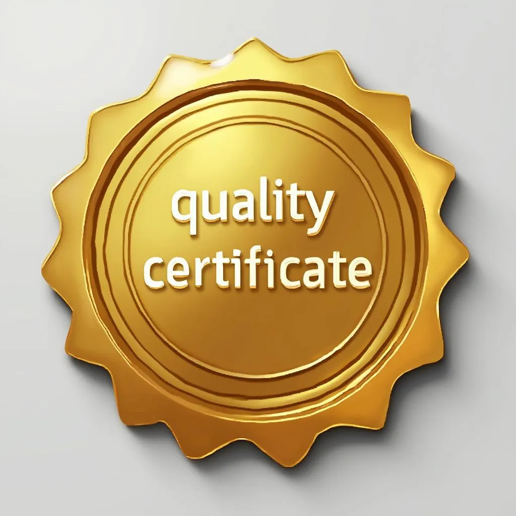 Certifikát kvality ISO 9001